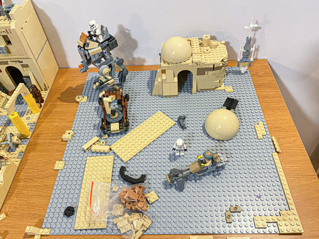 lego star wars moc plate base
